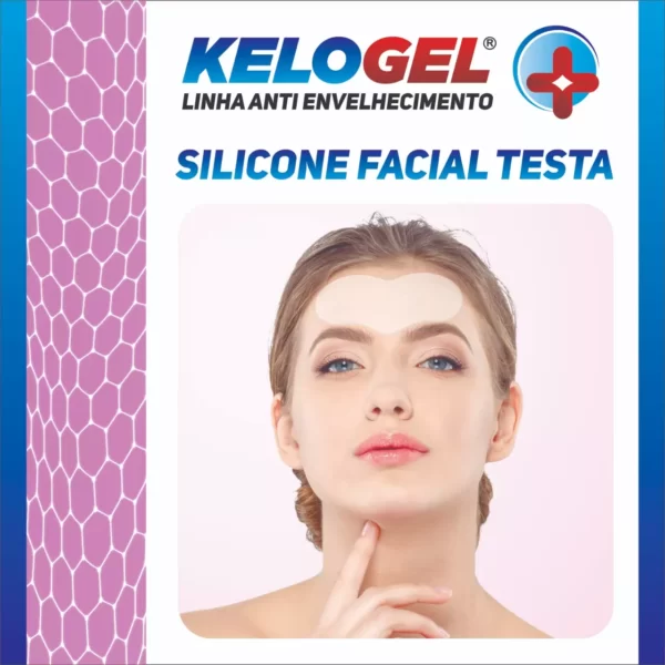 ADESIVO DE SILICONE ANTI-SINAIS REGIÃO TESTA KELOGEL 1UN - SKUCM101