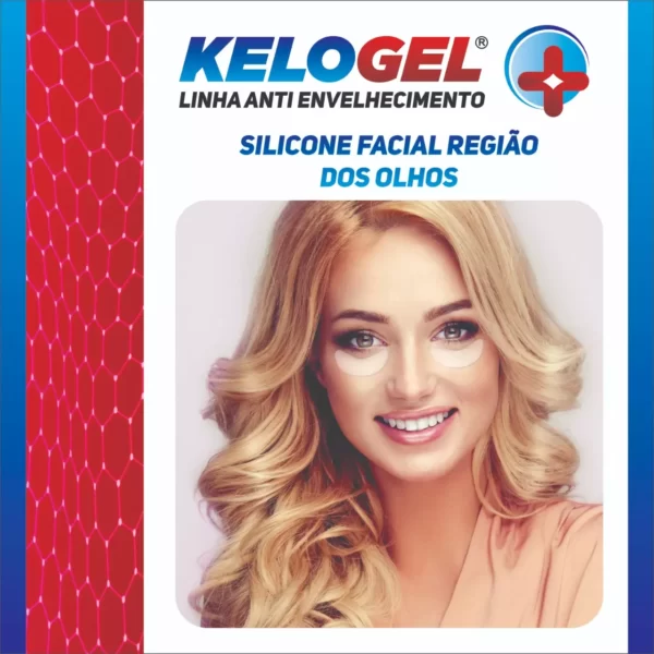 ADESIVO DE SILICONE ANTI-SINAIS CÓD 102 | OLHOS OU BIGODE KELOGEL 2UN - SKUCM102