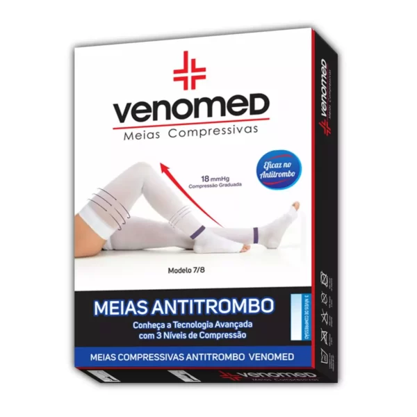 MEIAS ANTI-EMBOLISMO ANTI-TROMBO VENOMED 7/8 P - SKUCMVA78P