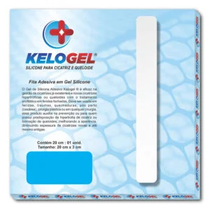 FITA EM GEL DE SILICONE PARA CICATRIZ 3X20CM KELOGEL - SKUCM120