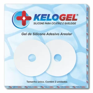 FITA ADESIVA AREOLAR GEL DE SILICONE CICATRIZ 2UN KELOGEL - SKUCM288